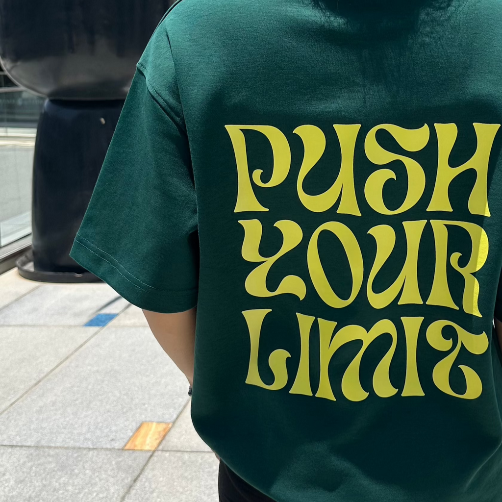 PUSH YOUR LIMIT OVERSIZED T-SHIRT